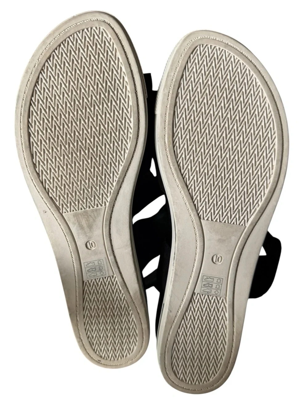 Eileen Fisher Black Suede Somer Sport Sandal, Size 10